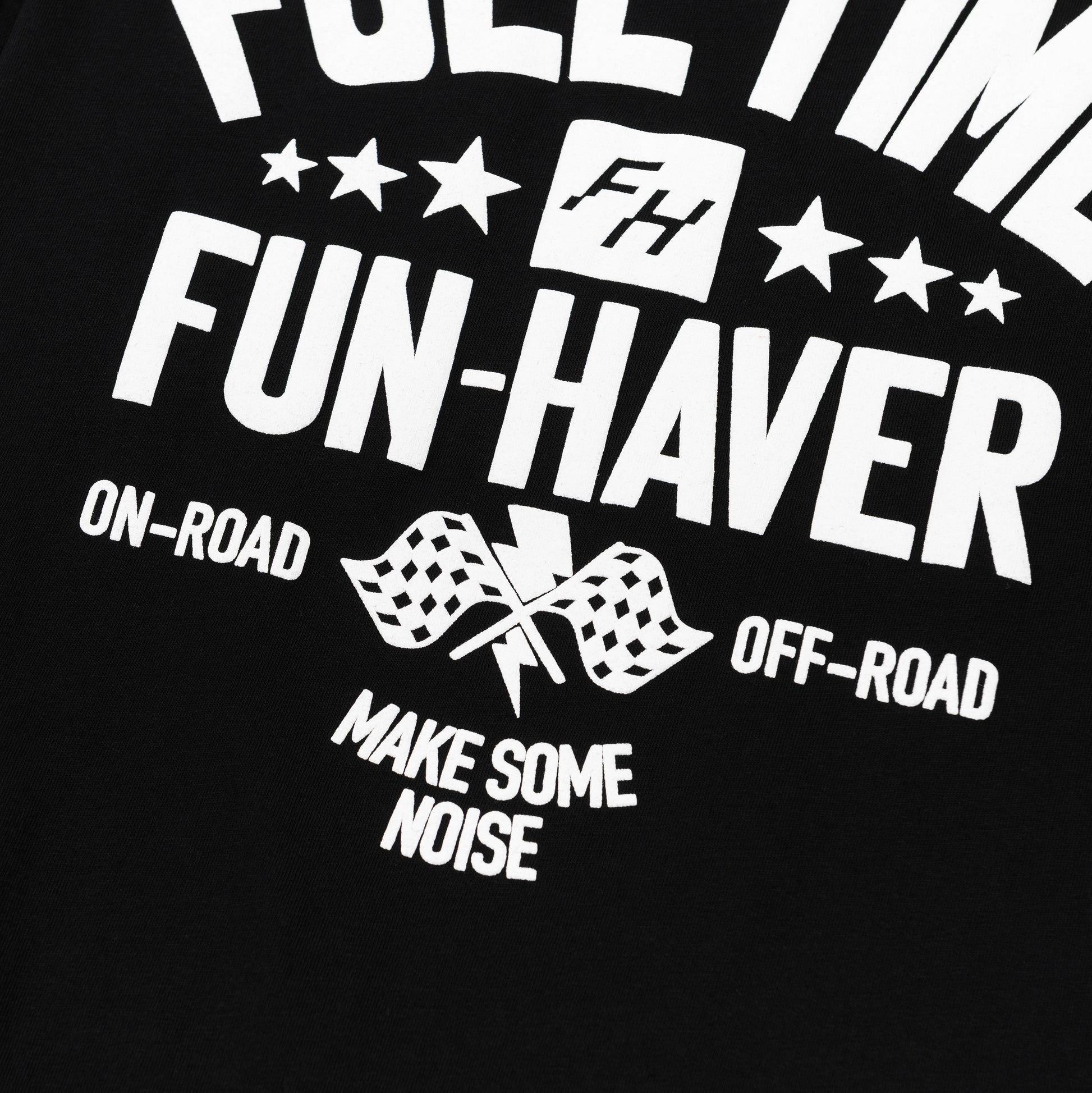 Fun-Haver Full Time Fun Black Tank Top - Detail Image 3