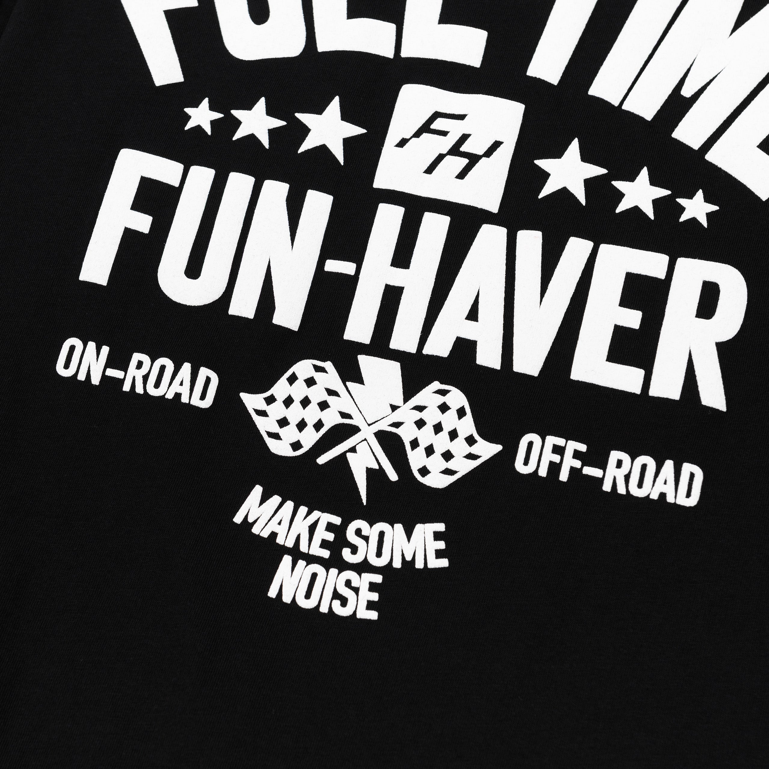 Fun-Haver Full Time Fun Black Tank Top - Detail Image 3
