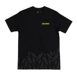 Fun-Haver LimeLight 3M Black Tee - Front Dark
