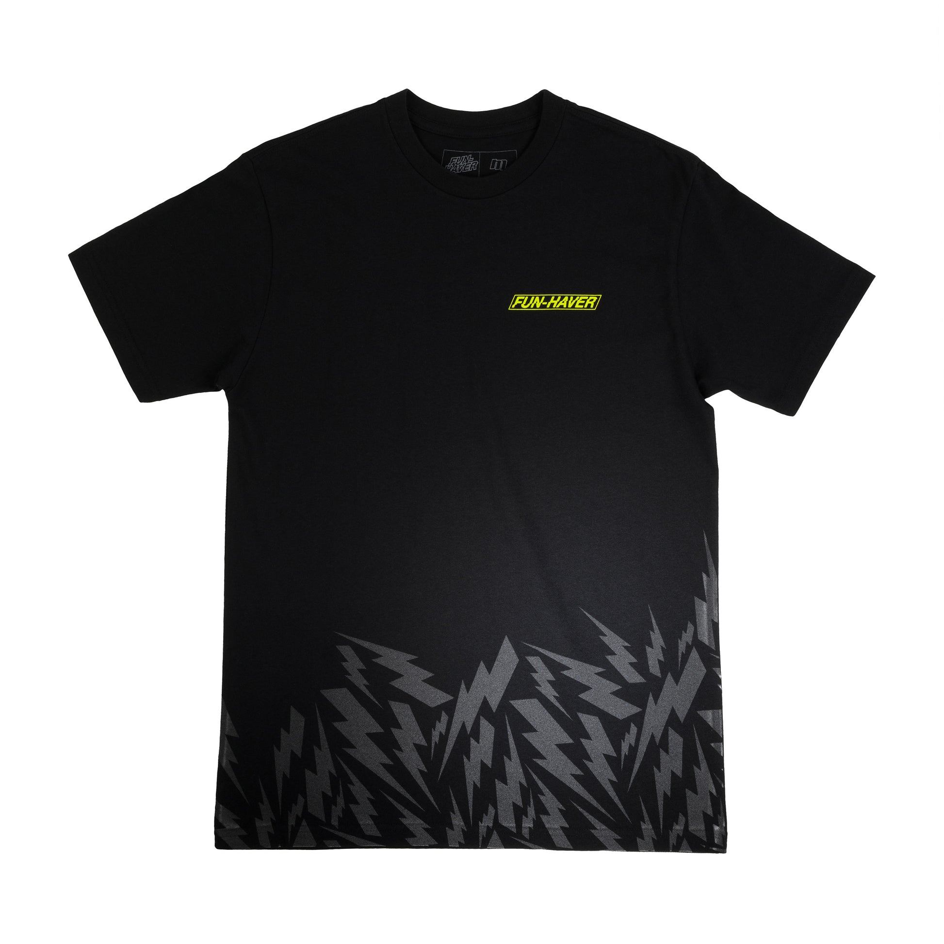 Fun-Haver LimeLight 3M Black Tee - Front Lit