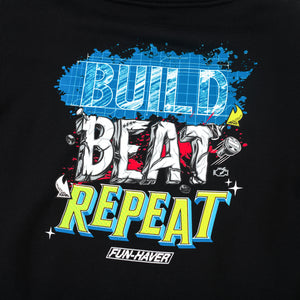 Build Beat Repeat Hoodie at Fun-Haver