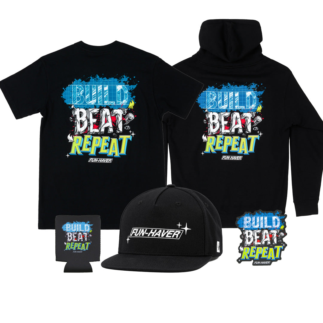 Build Beat Repeat Shirt/Bundle by Fun Haver