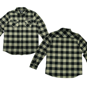 Olive Core Flannel from FUN HAVER