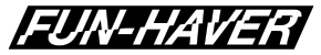 White on Black Fun-Haver logo