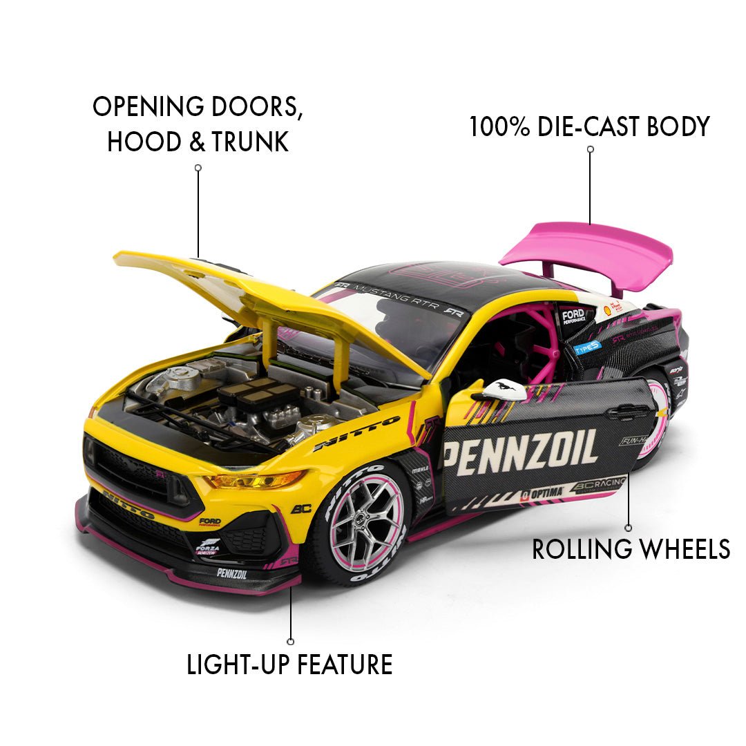 2025 Ford Mustang RTR 1:24 Diecast - Ben Hobson