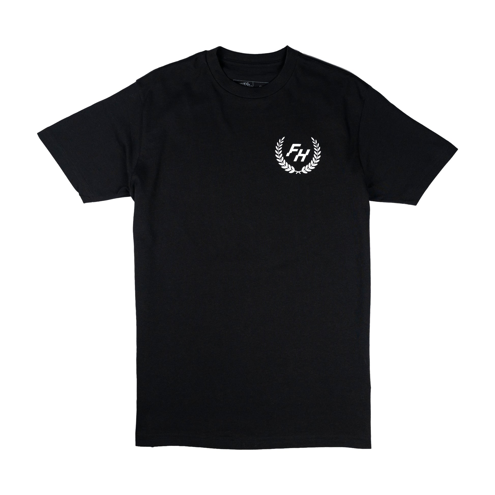 Black Fun-Haver® Shield Logo T-Shirt  front view