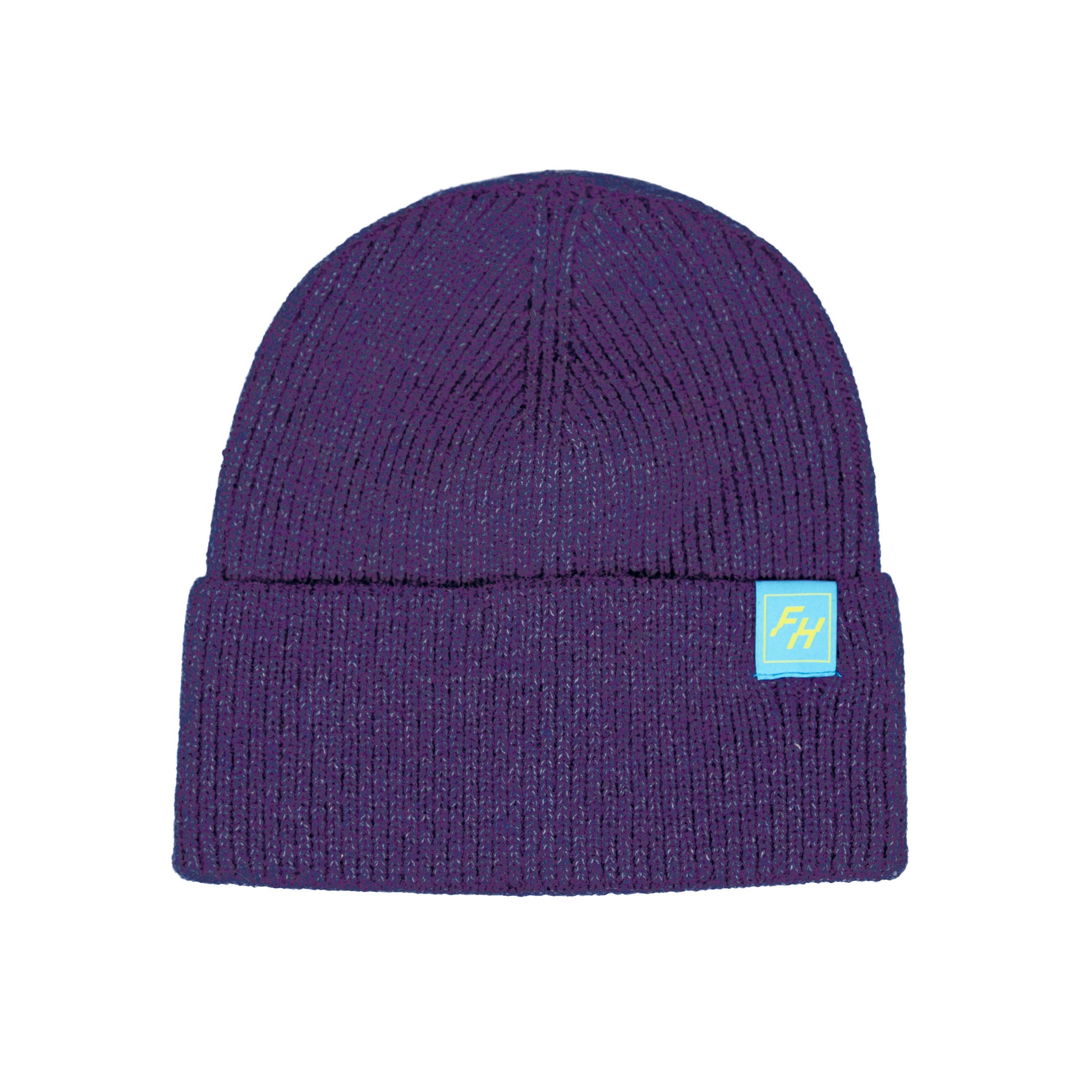 The Fun-Haver Watch Cap Cuffed Beanie in Purple