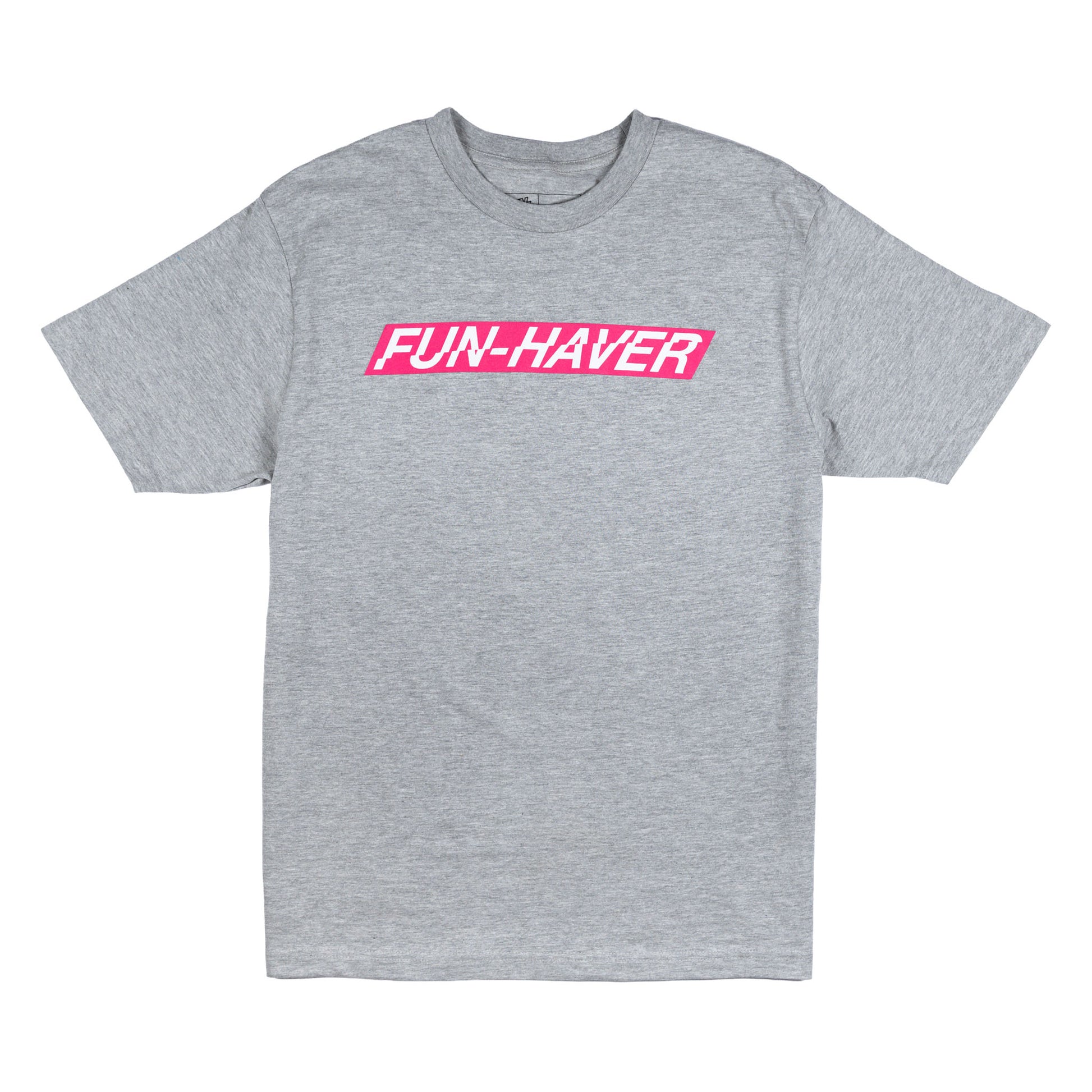 Front view of the Athletic Heather Fun-Haver Energy T-Shirt