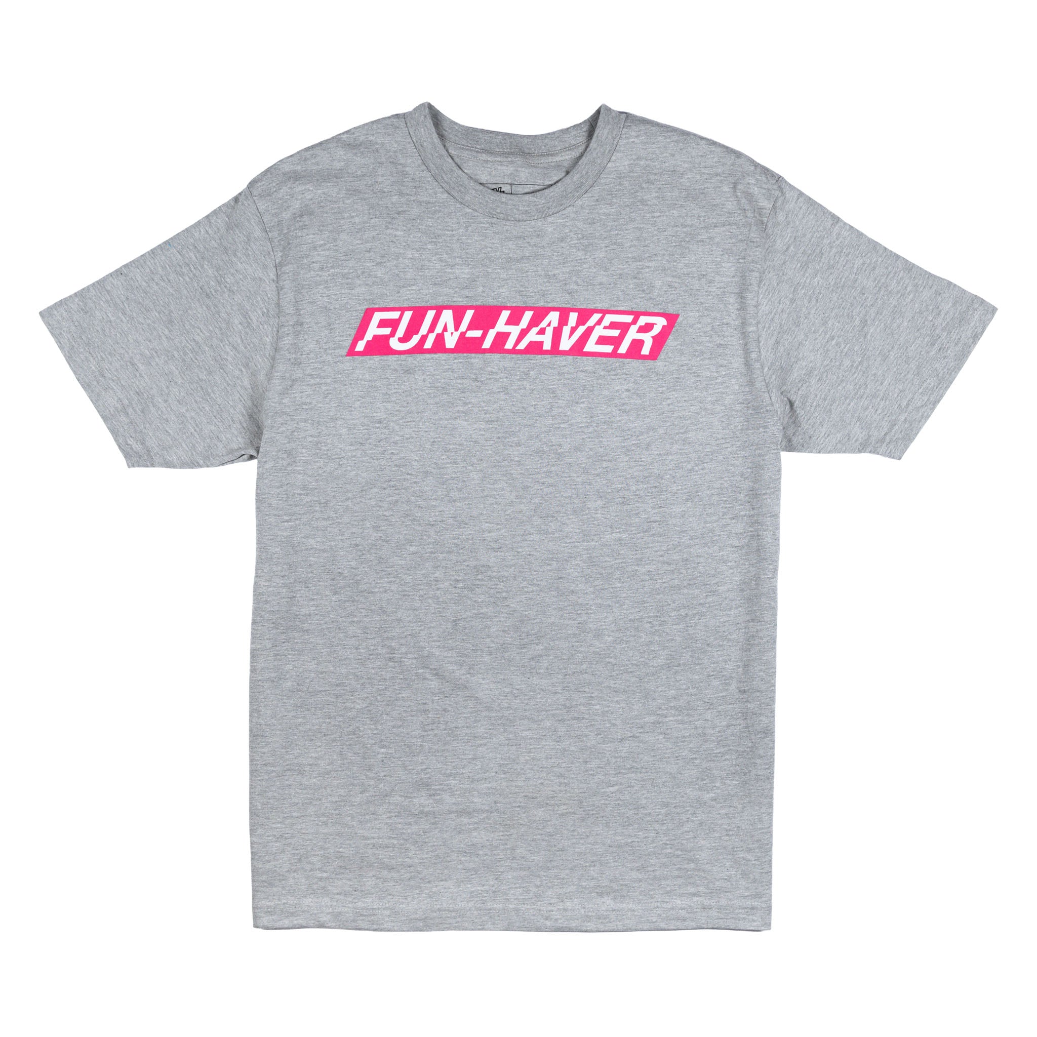 Front view of the Athletic Heather Fun-Haver Energy T-Shirt