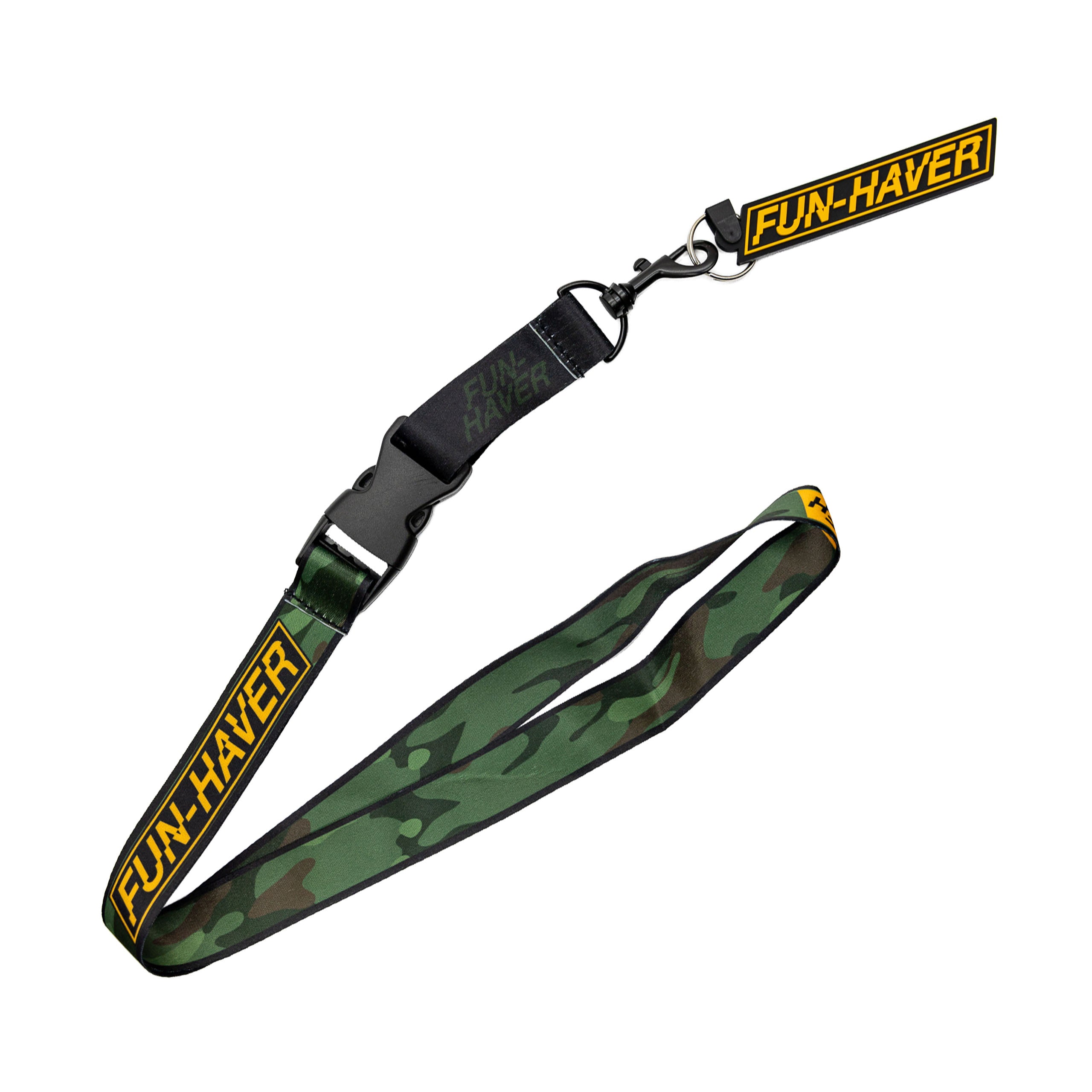 Fun-Haver Camo Lanyard w/ Buckle