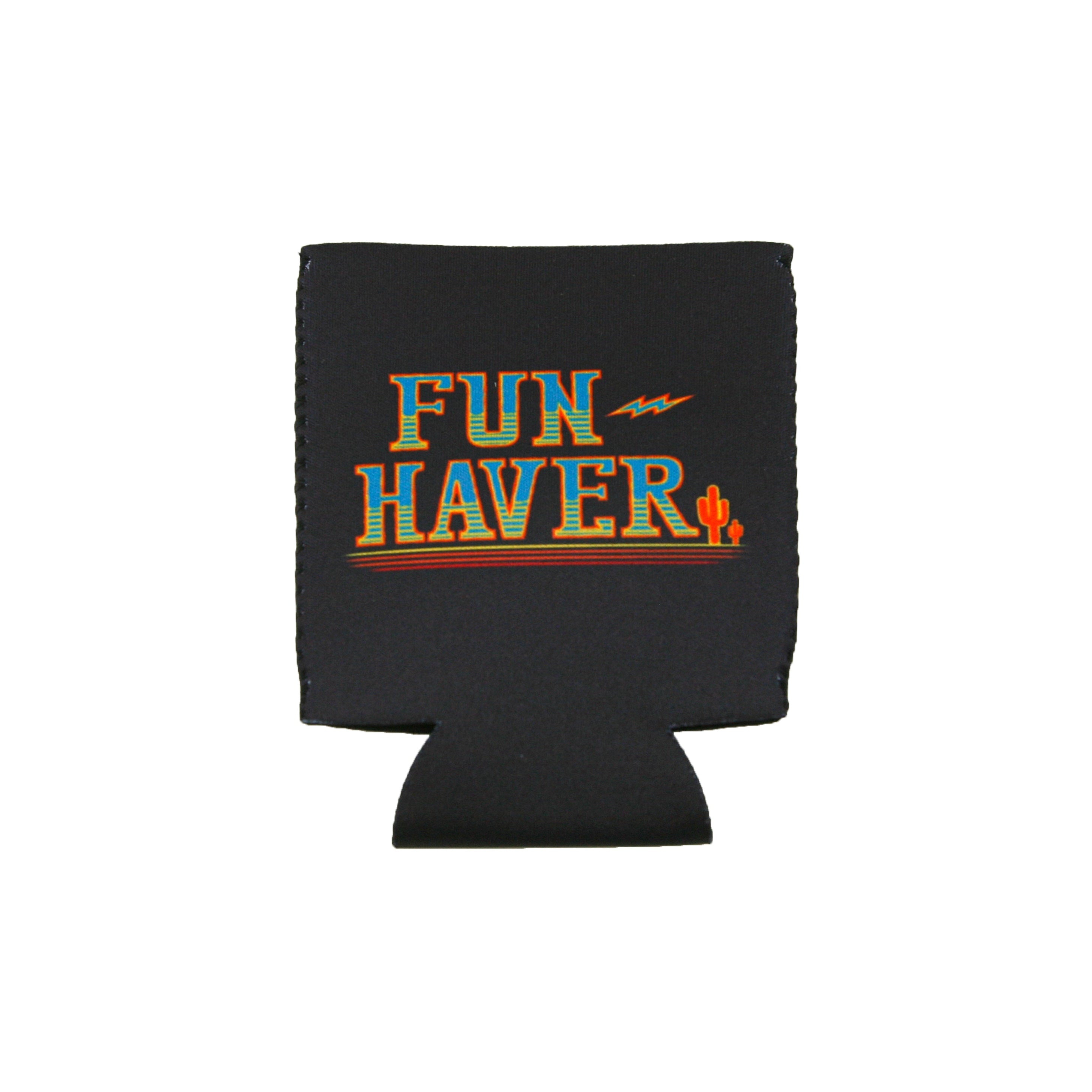 Fun-Haver Drink Foam Koozie in Black