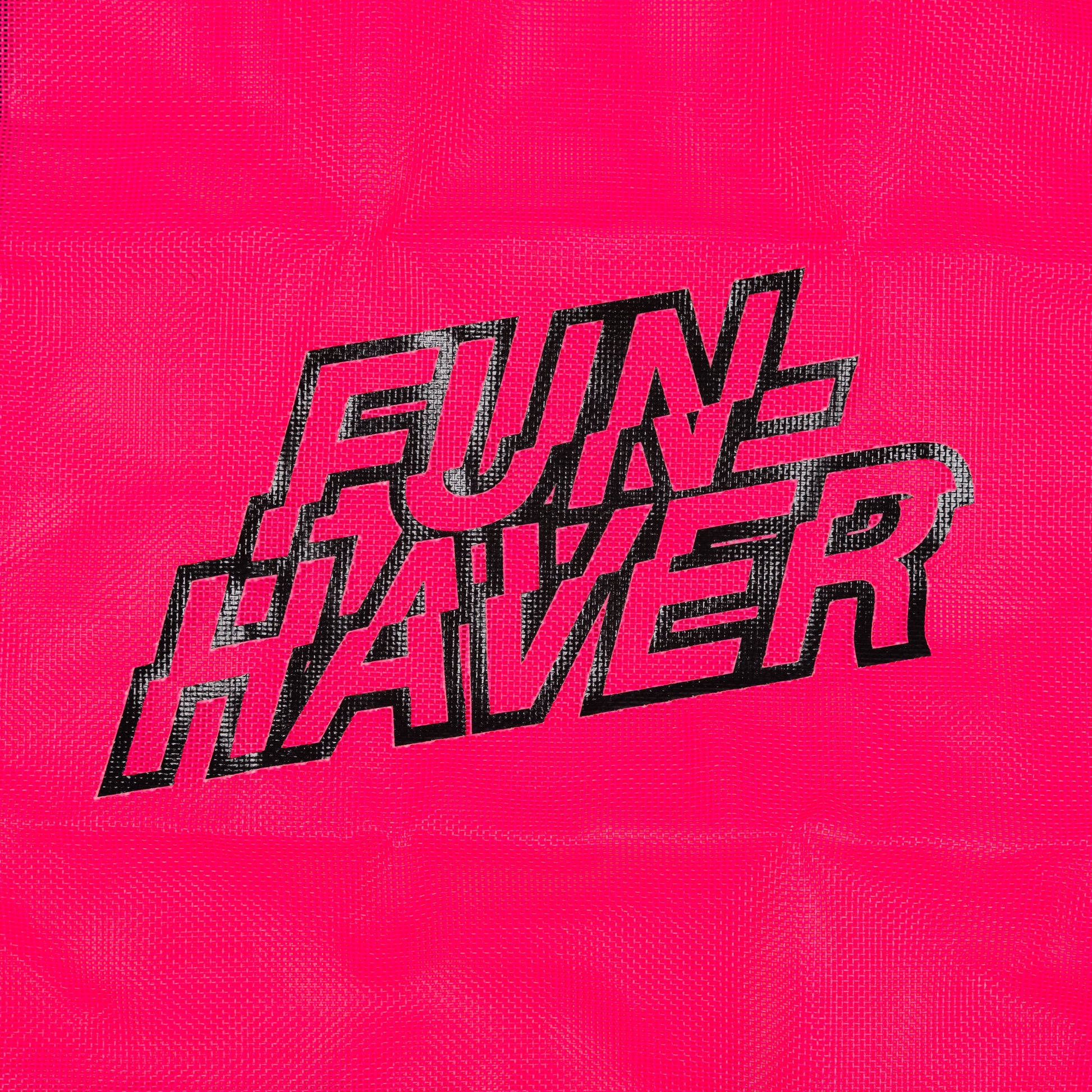 Detail view of the Pink Fun-Haver Trail Bag.