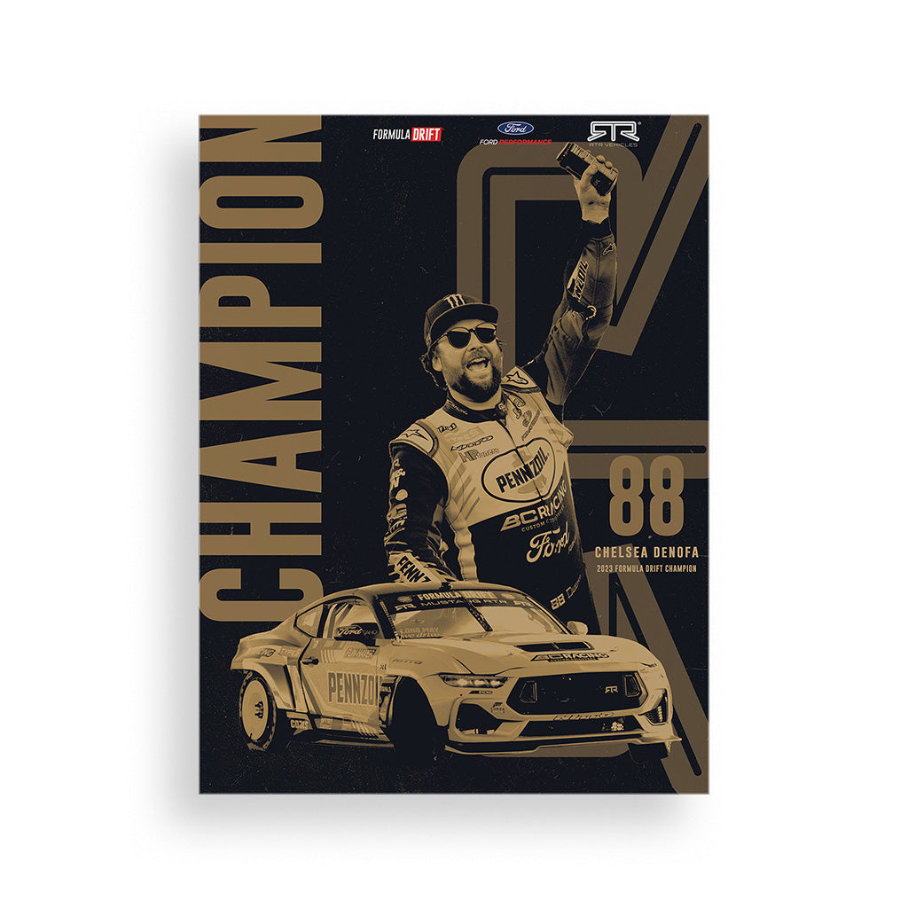 Chelsea DeNofa 2023 Formula Drift Championship Poster