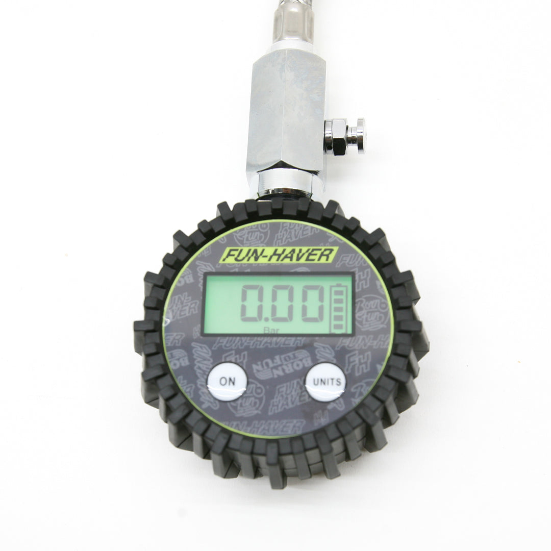 Fun Haver Tire Pressure Gauge Face BAR