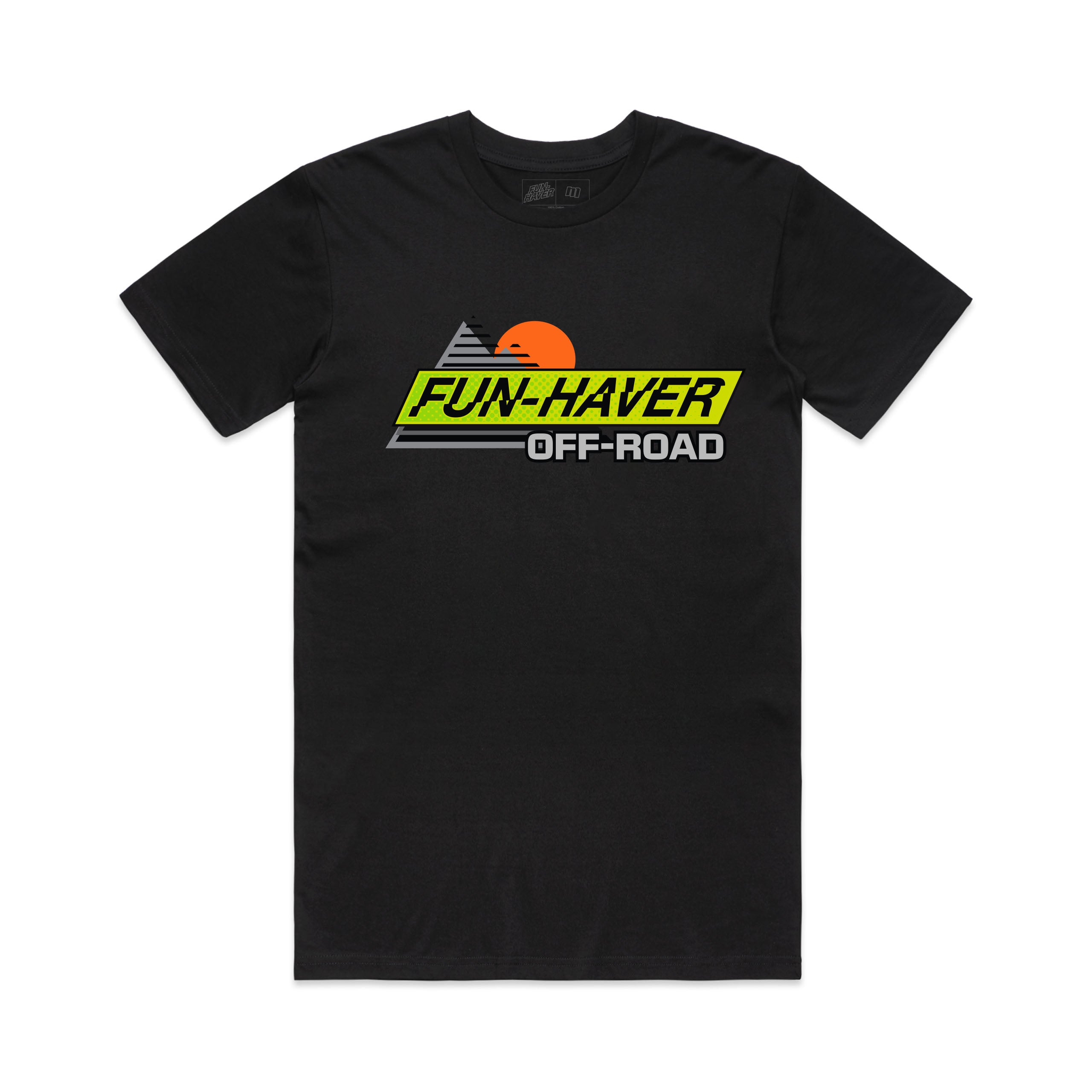 Fun-Haver Off-Road Black Tee - Front