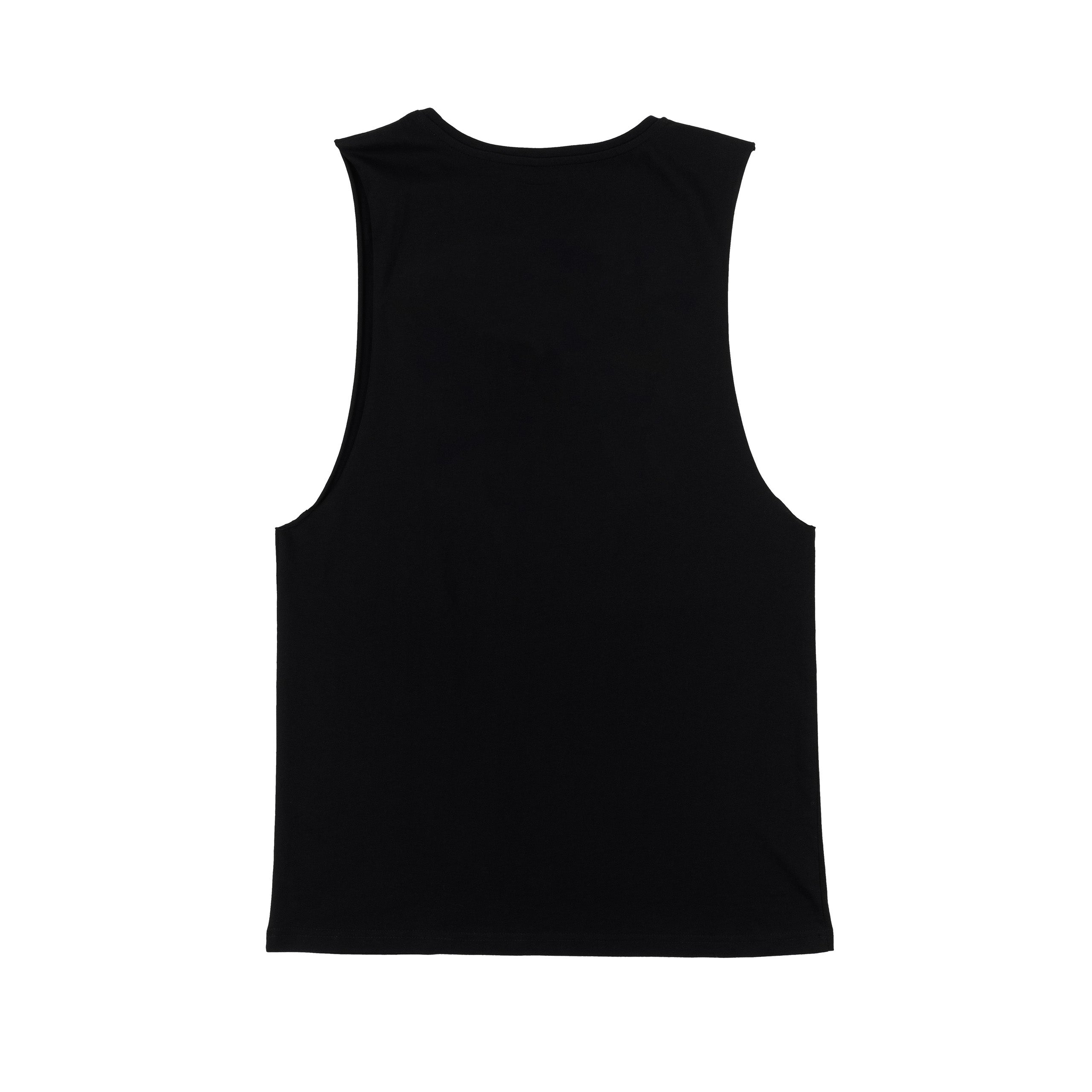 Fun-Haver Block Logo Black Tank Top - Black
