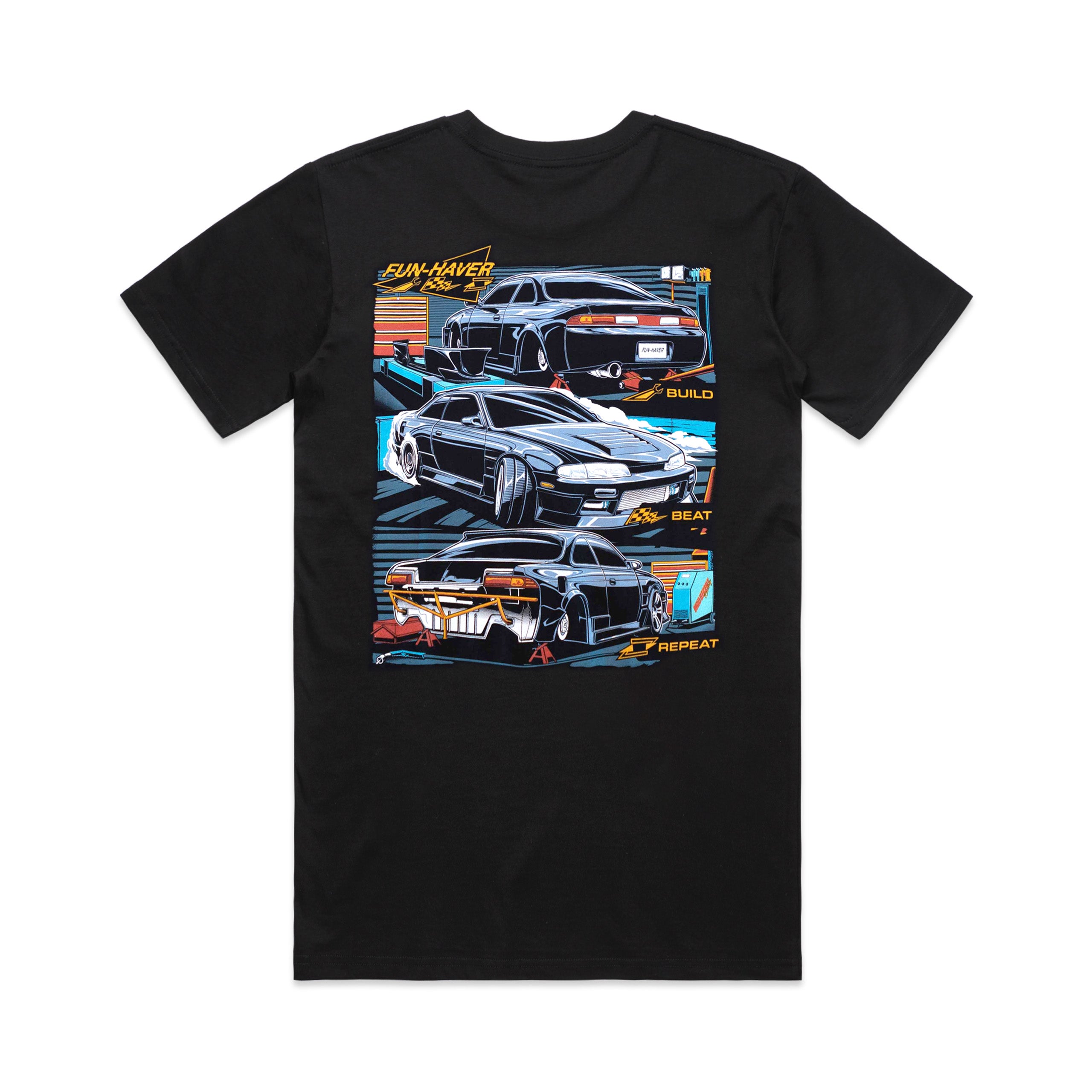 Danger Dan Build Beat Repeat T-Shirt