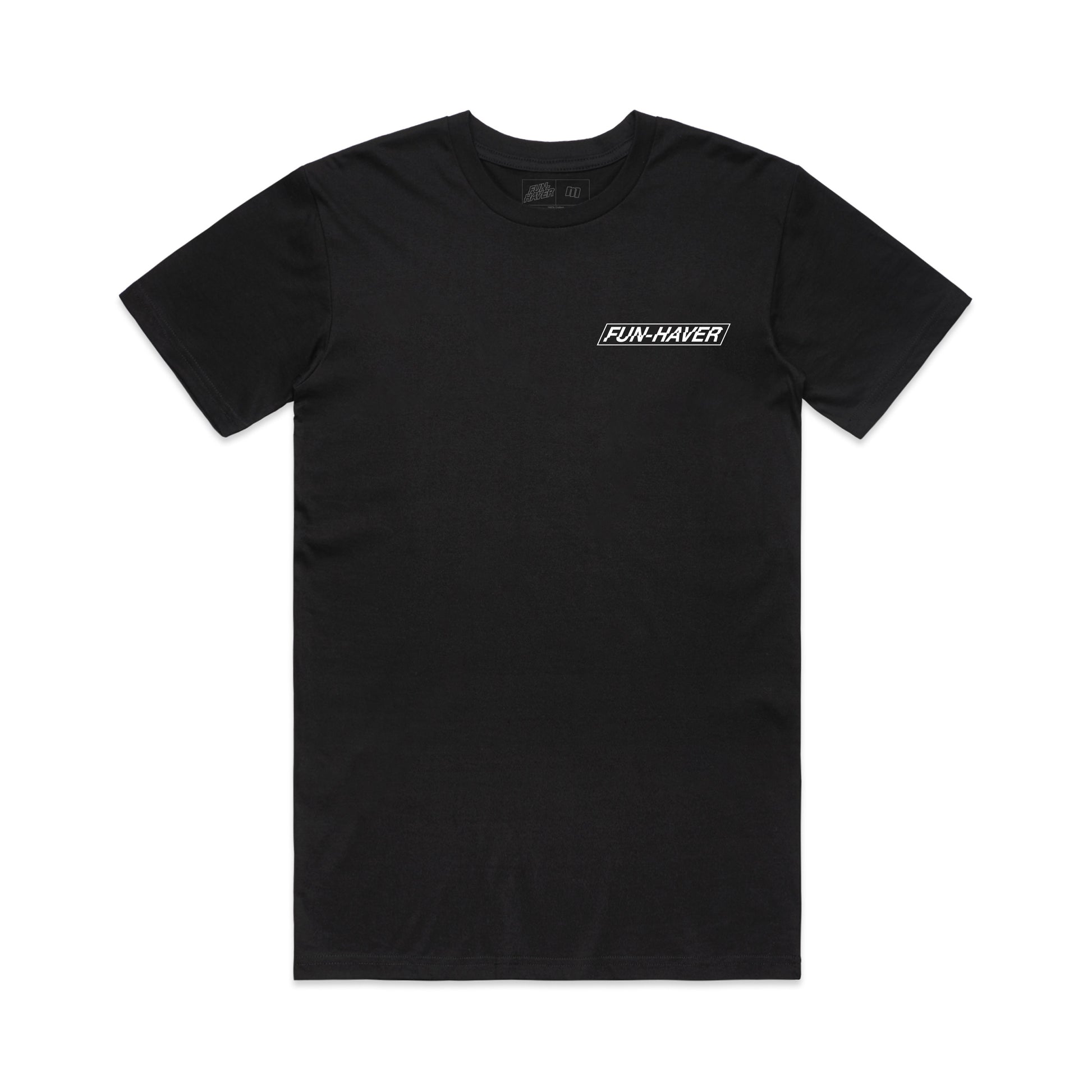 Fun-Haver Core Black Tee - Front