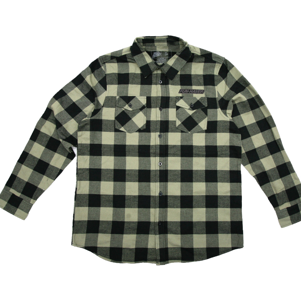 Olive Core Flannel