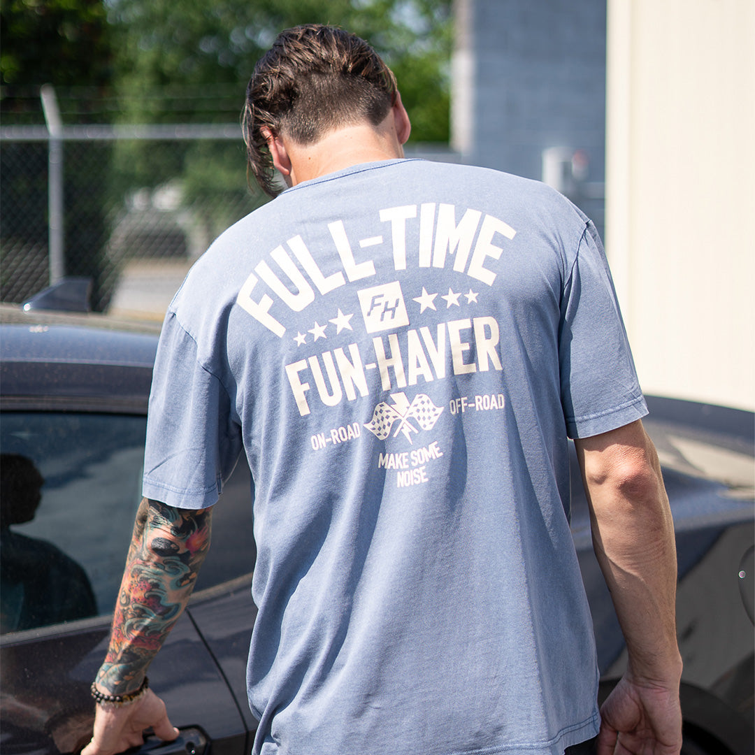 Full Time Fun Vintage Blue T-Shirt