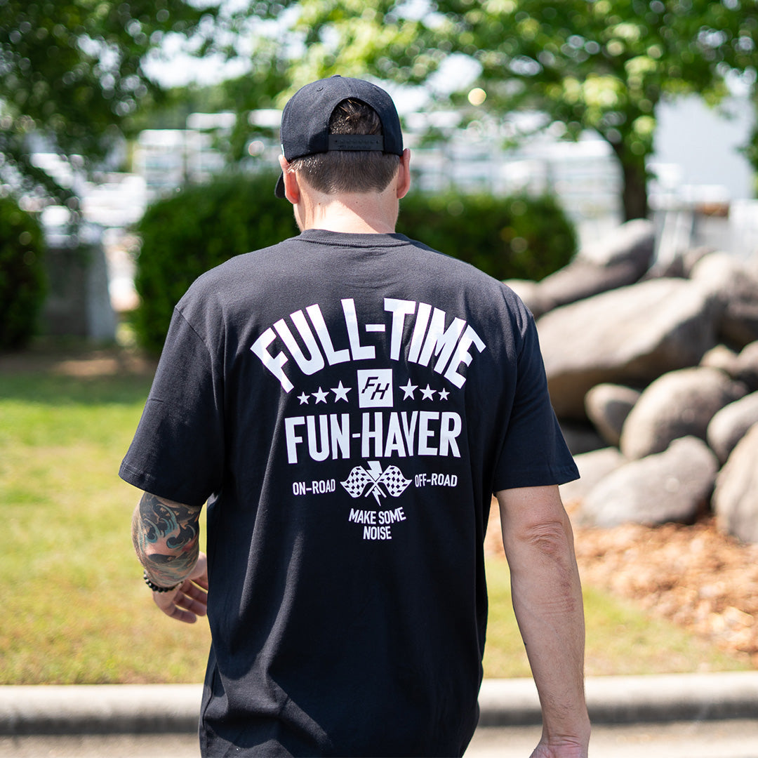 Full Time Fun Black T-Shirt