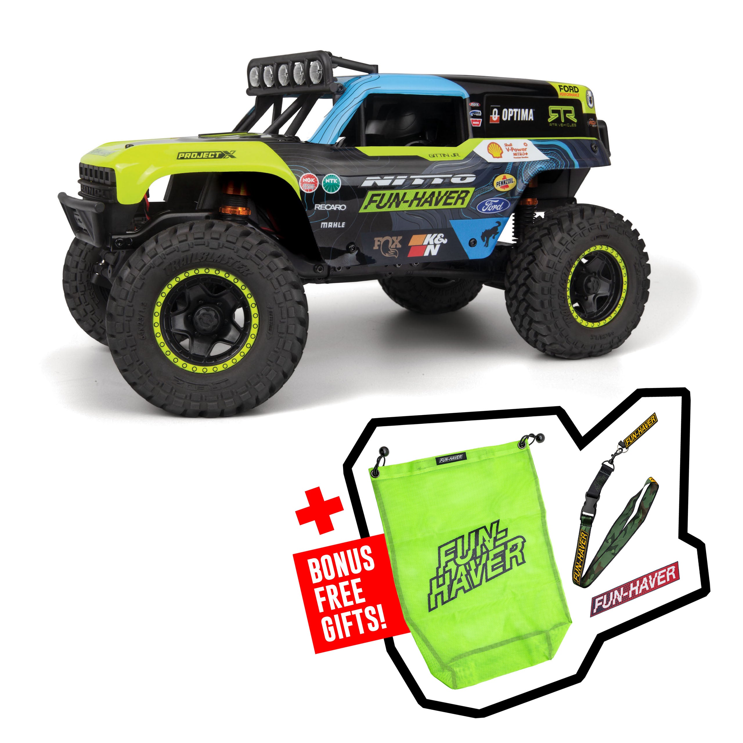 HPI Racing - Venture18 U4 Flux Ford Bronco 4400 - VGJR