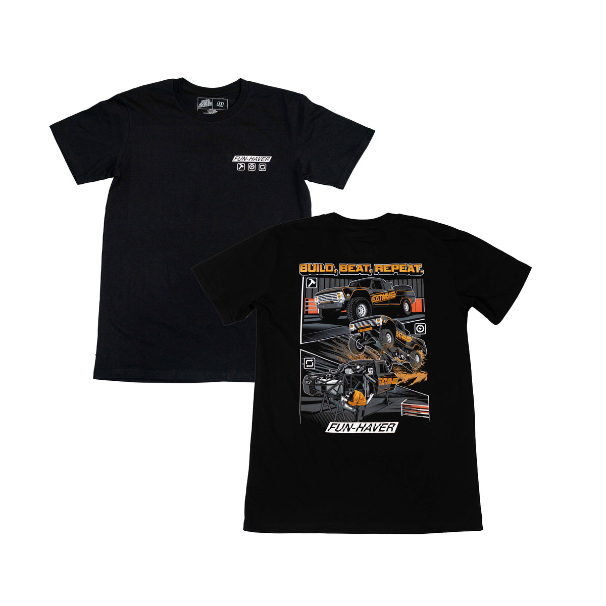 Chris Isenhouer Build Beat Repeat Tee