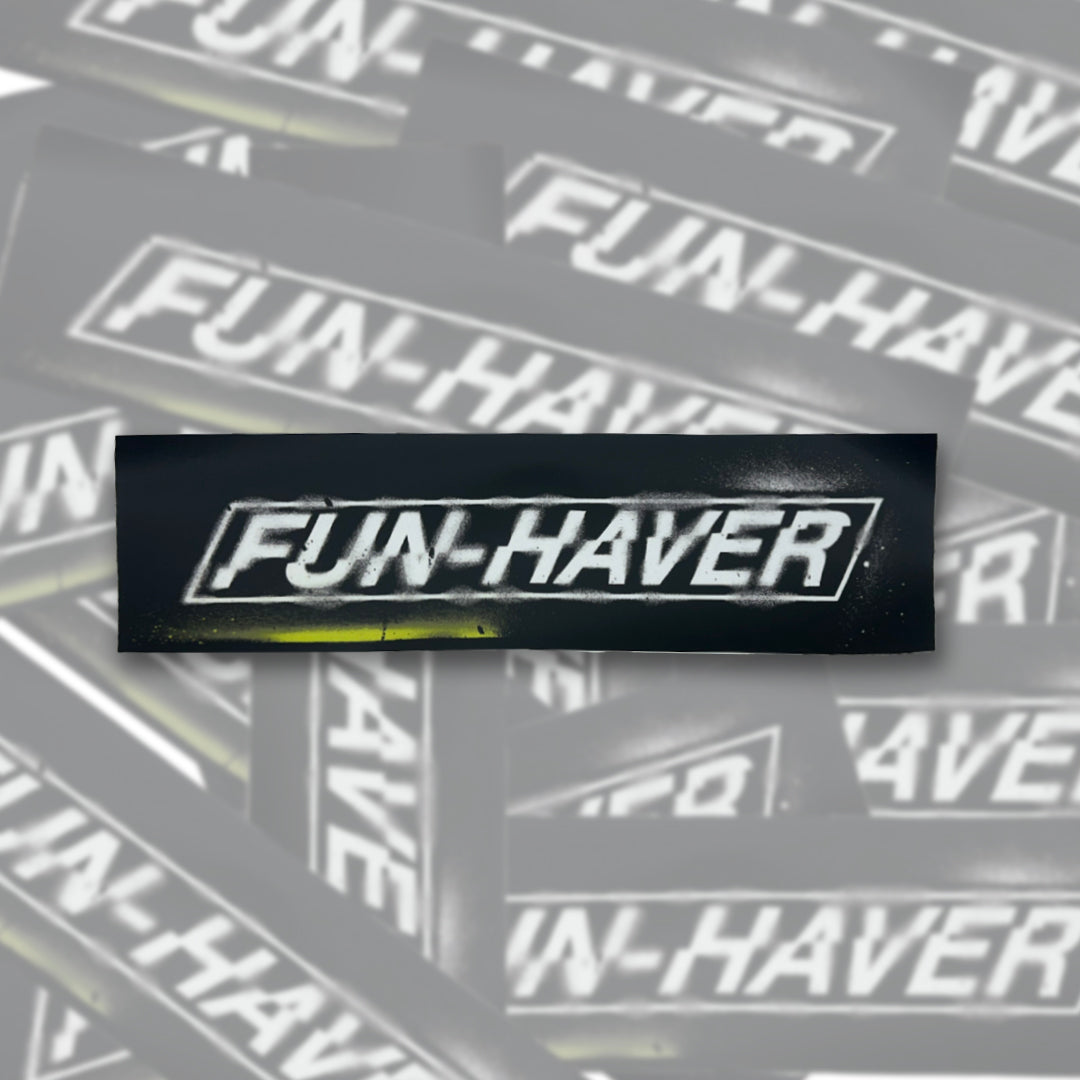 Stencil Fun-Haver Sticker