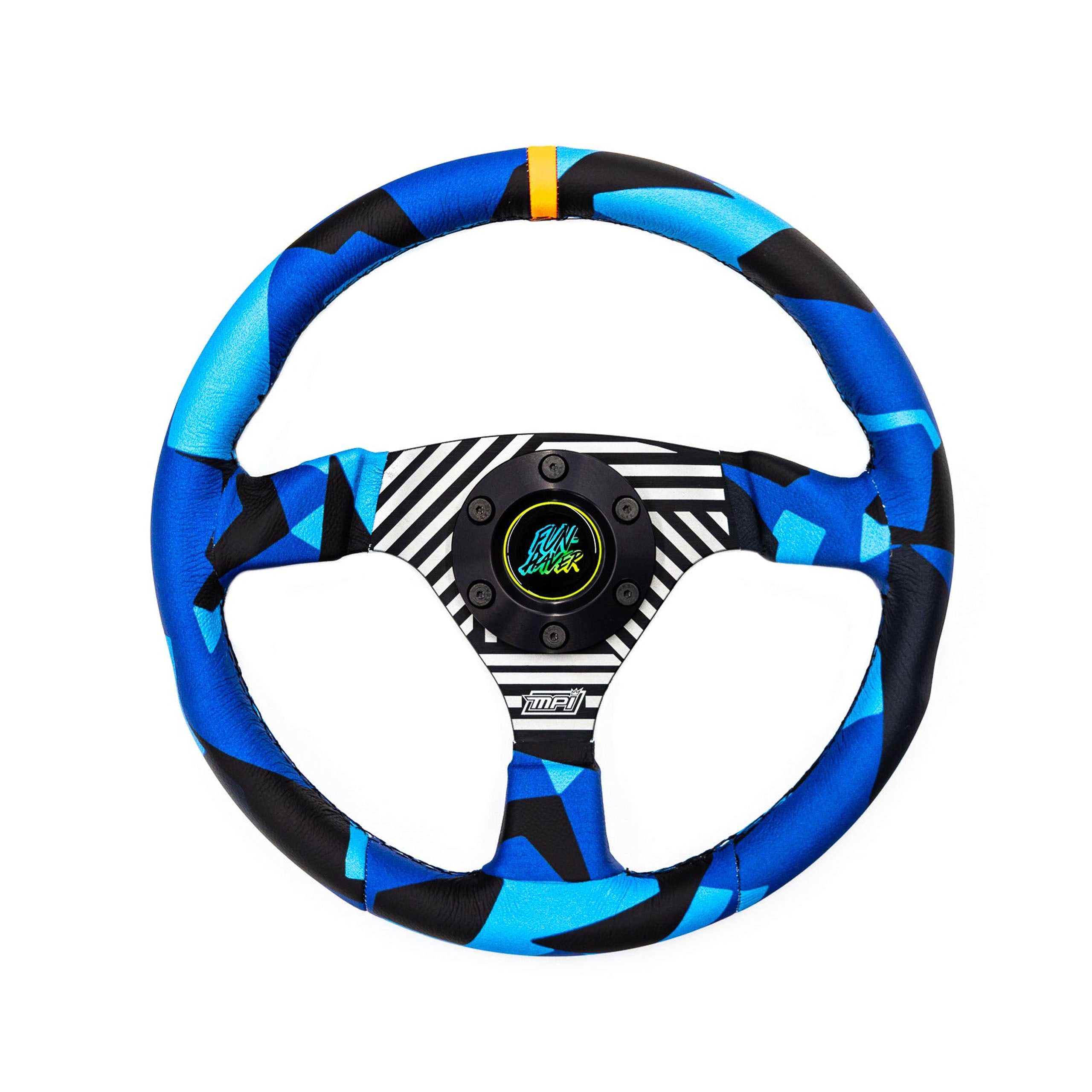 Vaughn Gittin Jr. x MPI Steering Wheel - Offroad Blue