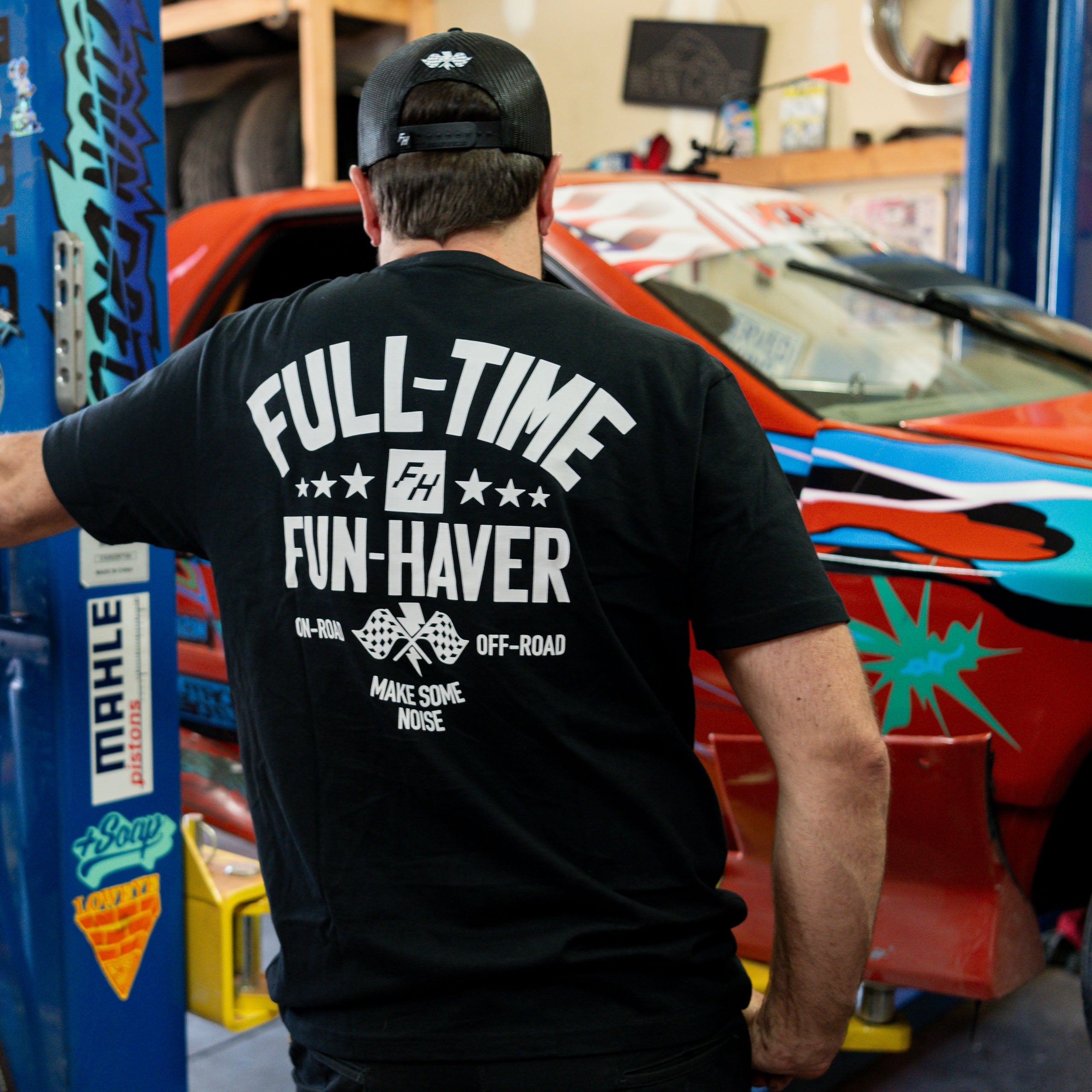 Fun-Haver® Full Time Fun Black T-Shirt