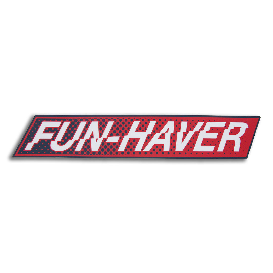 Fun-Haver Foundation Red, White and Blue vinyl sticker
