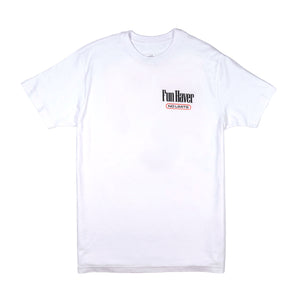 Front view of the Fun-Haver No Limits White T-Shirt.