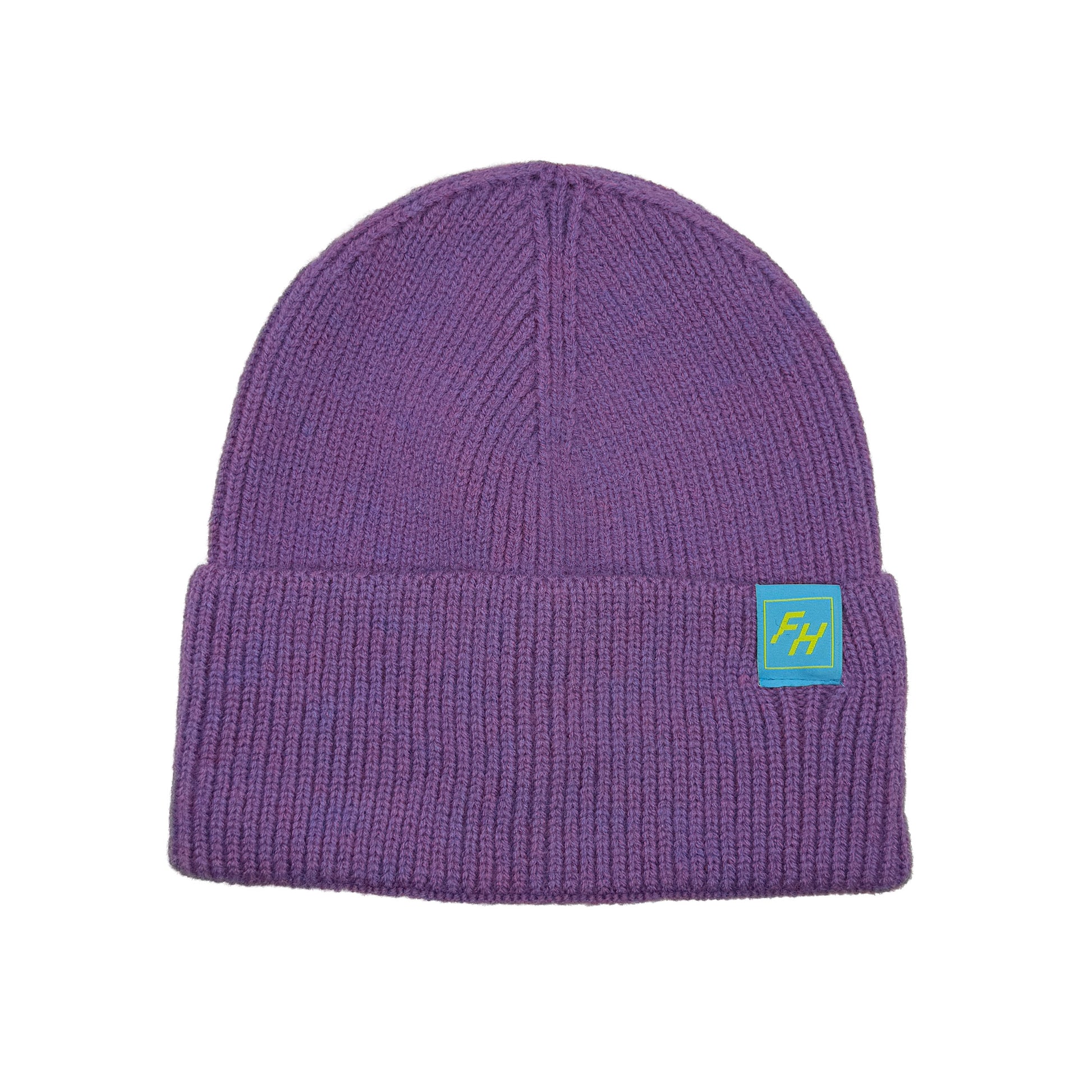 The Fun-Haver Watch Cap Cuffed Beanie in Purple.