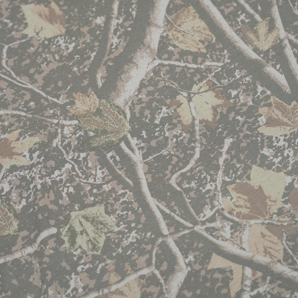 Close up of the Fun-Haver Short Sleeve Stealth Camo pattern.