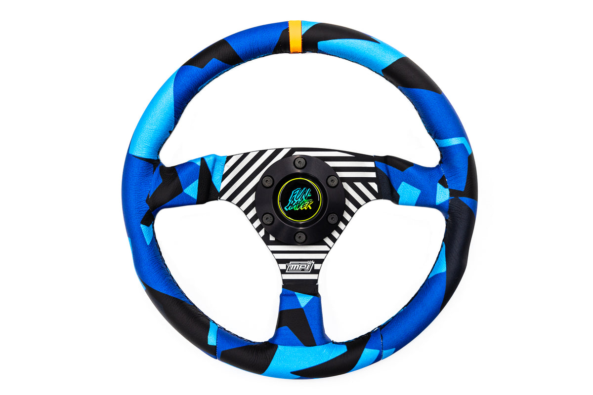 Vaughn Gittin Jr. x MPI Steering Wheel - Offroad Blue