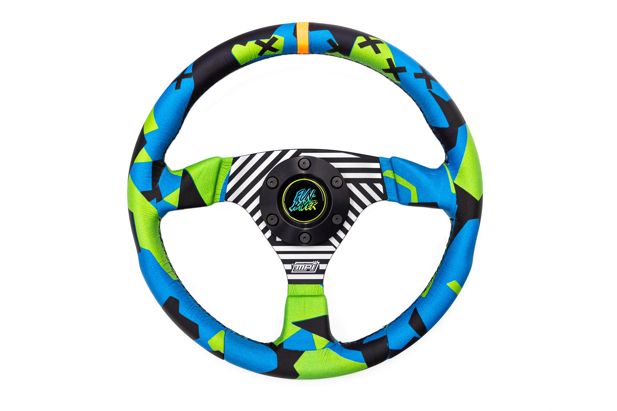 Vaughn Gittin Jr. x MPI Steering Wheel - Offroad Green
