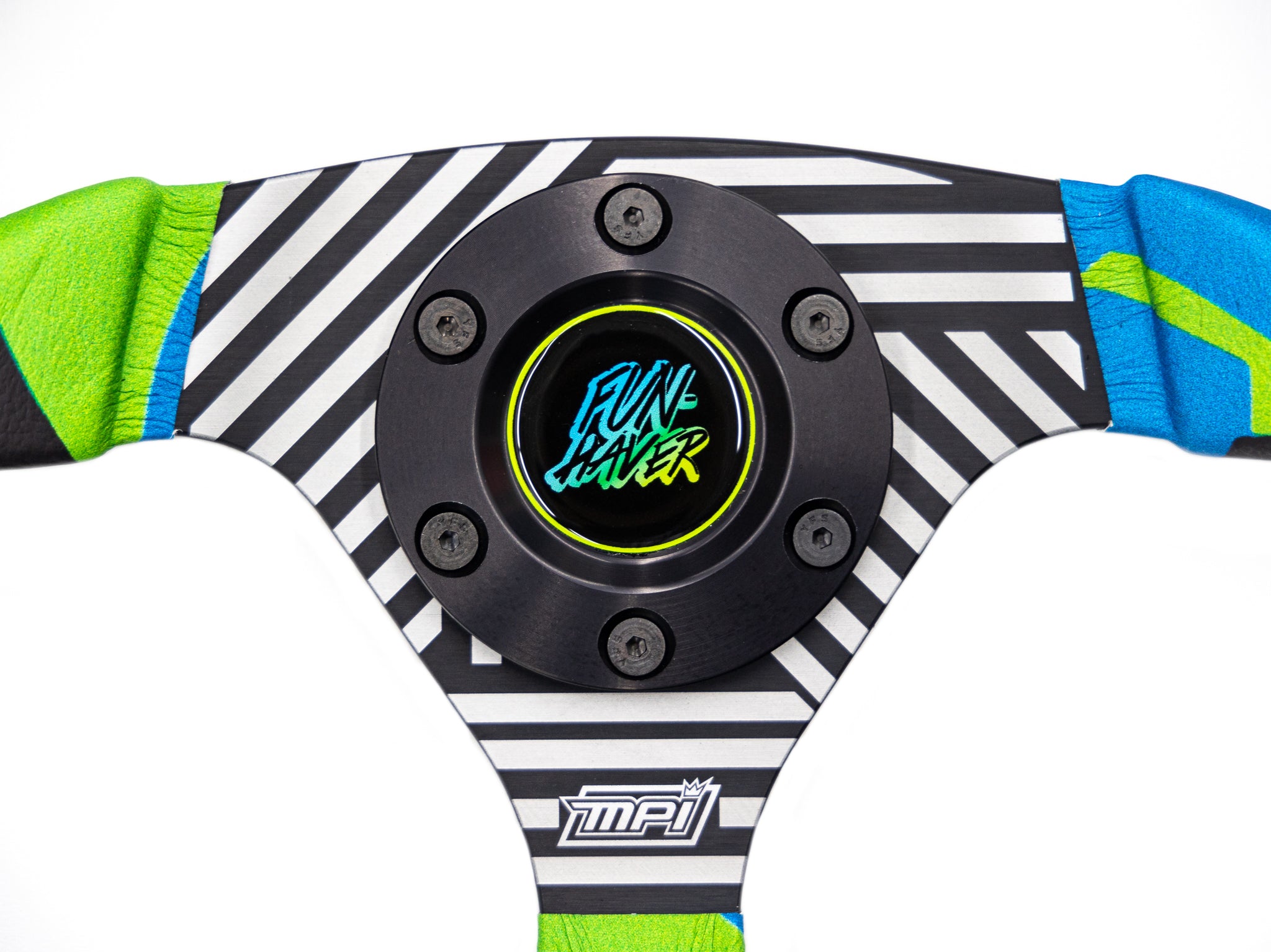Vaughn Gittin Jr. x MPI Steering Wheel - Offroad Green