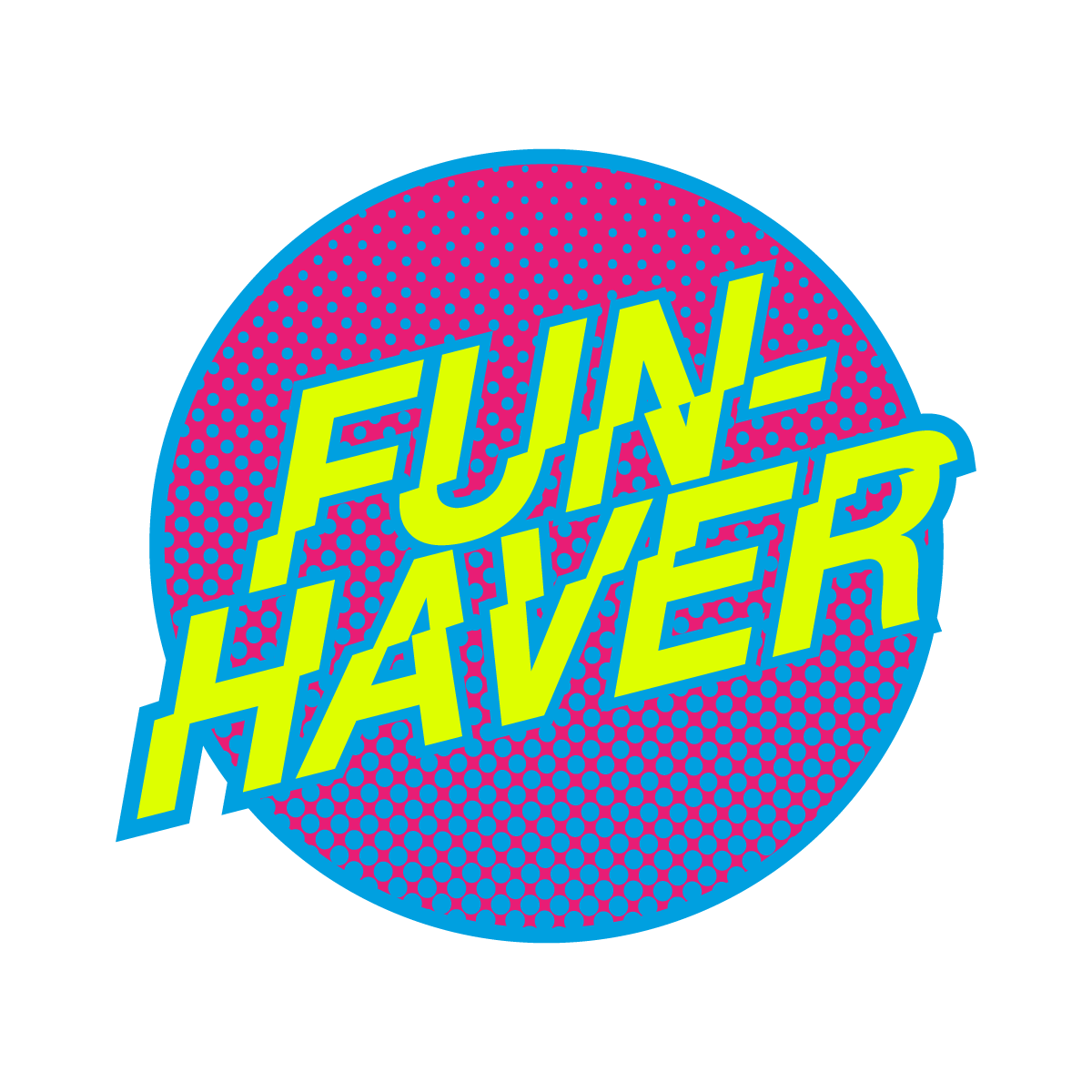 Fun-Haver Circle Logo Sticker Stickers Fun-Haver 