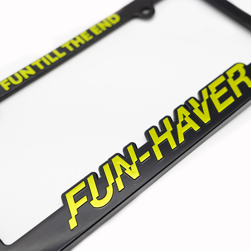 Fun-Haver License Plate Frame