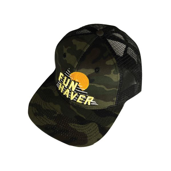 Fun-Haver Camo Trucker Style Snap Back Hat Hats Fun-Haver 
