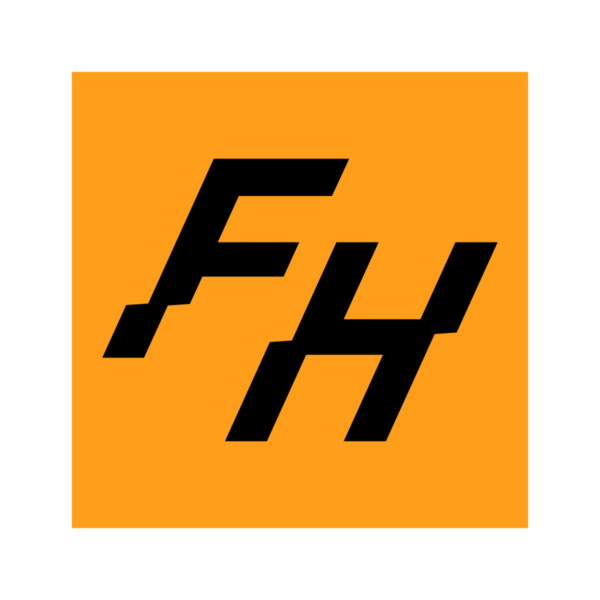 FH F H letter logo design. Initial letter FH... - Stock Illustration  [105741868] - PIXTA