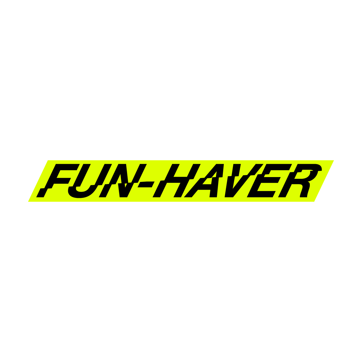 10" Fun-Haver Sticker Stickers Fun-Haver Flour. Yellow 
