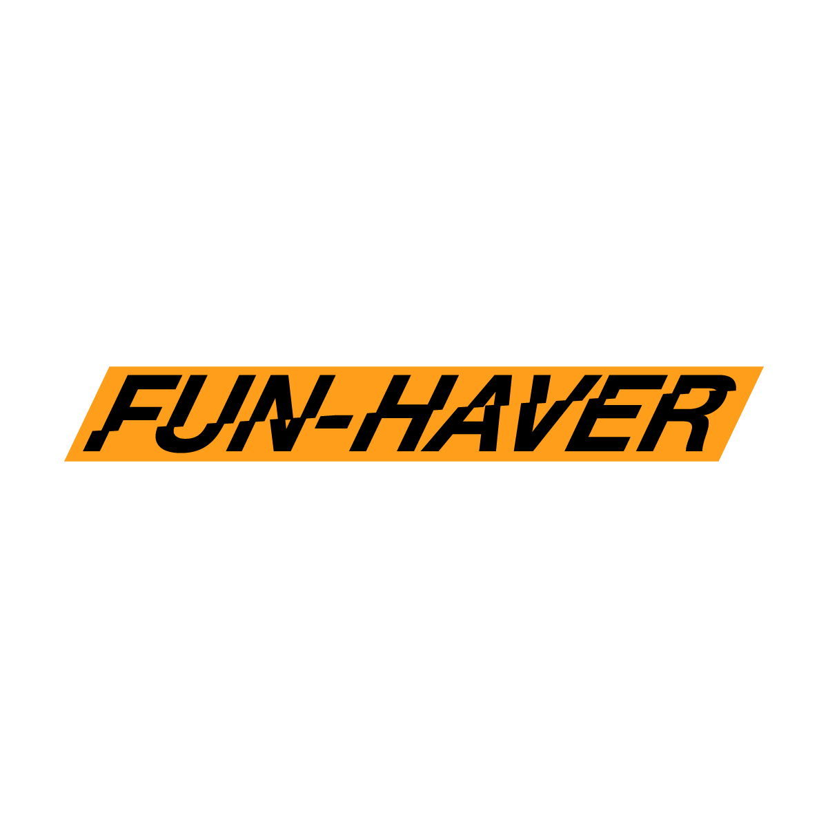 10&quot; Fun-Haver Sticker Stickers Fun-Haver Orange 