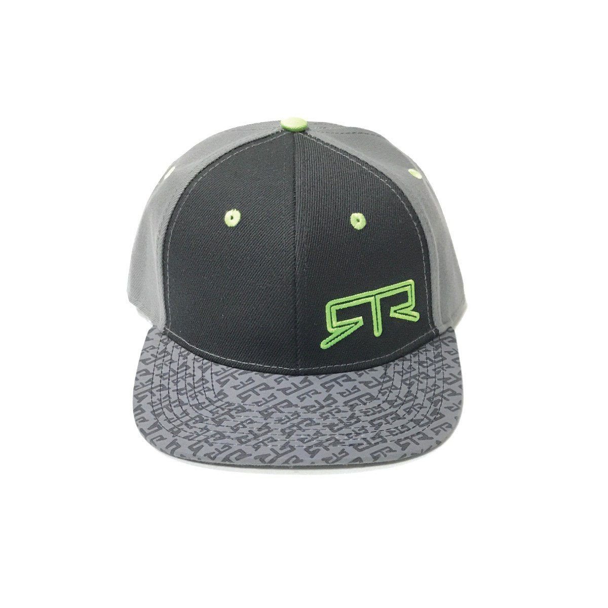 RTR Green And Grey Snap Back Hat Hats RTR 