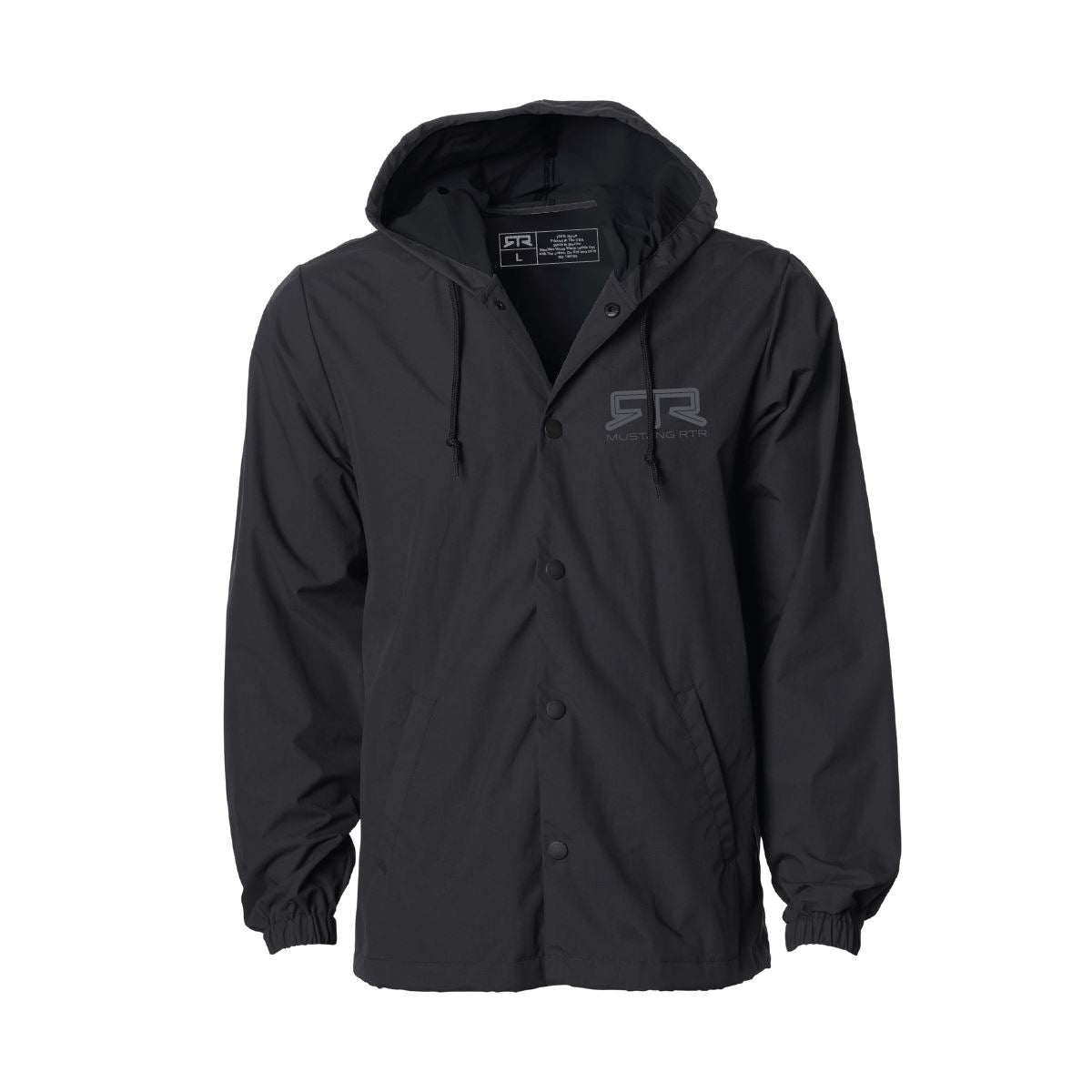 RTR Logo Hooded Coaches Jacket Jacket RTR 