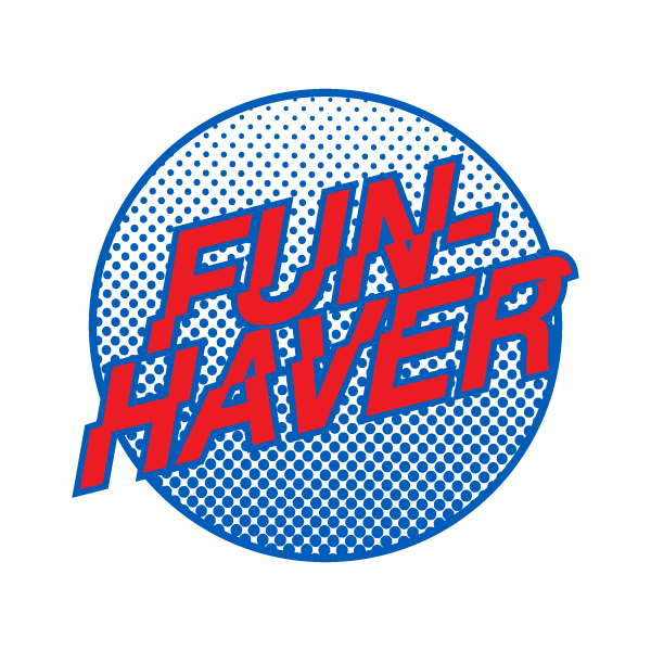 Fun-Haver Red White and Blue Circle Logo Sticker Stickers Fun-Haver 