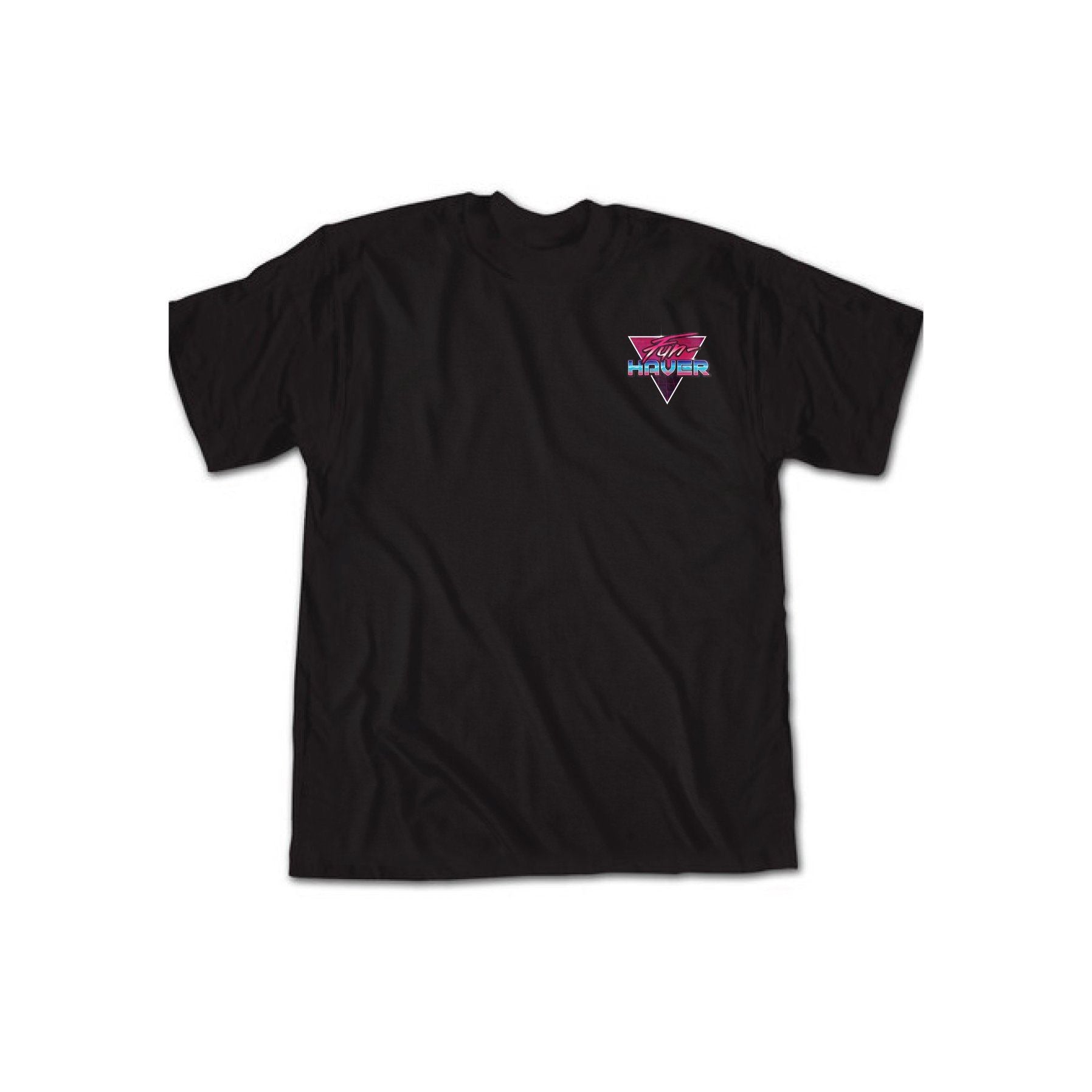 Fun-Haver Synthwave Tee - Black Tee Shirts Fun-Haver 