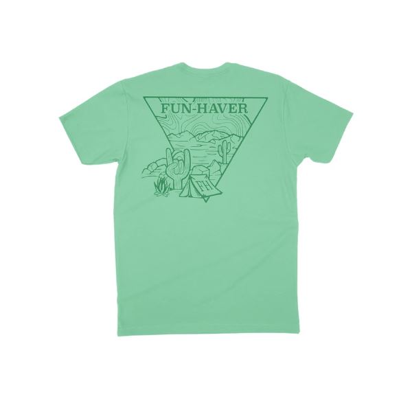Fun-Haver Valley Vibes Green Tee Tee Shirts Fun-Haver 